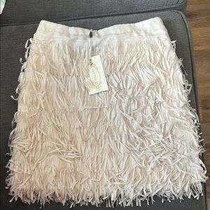 Joyfolie Cleo Skirt in Ecru